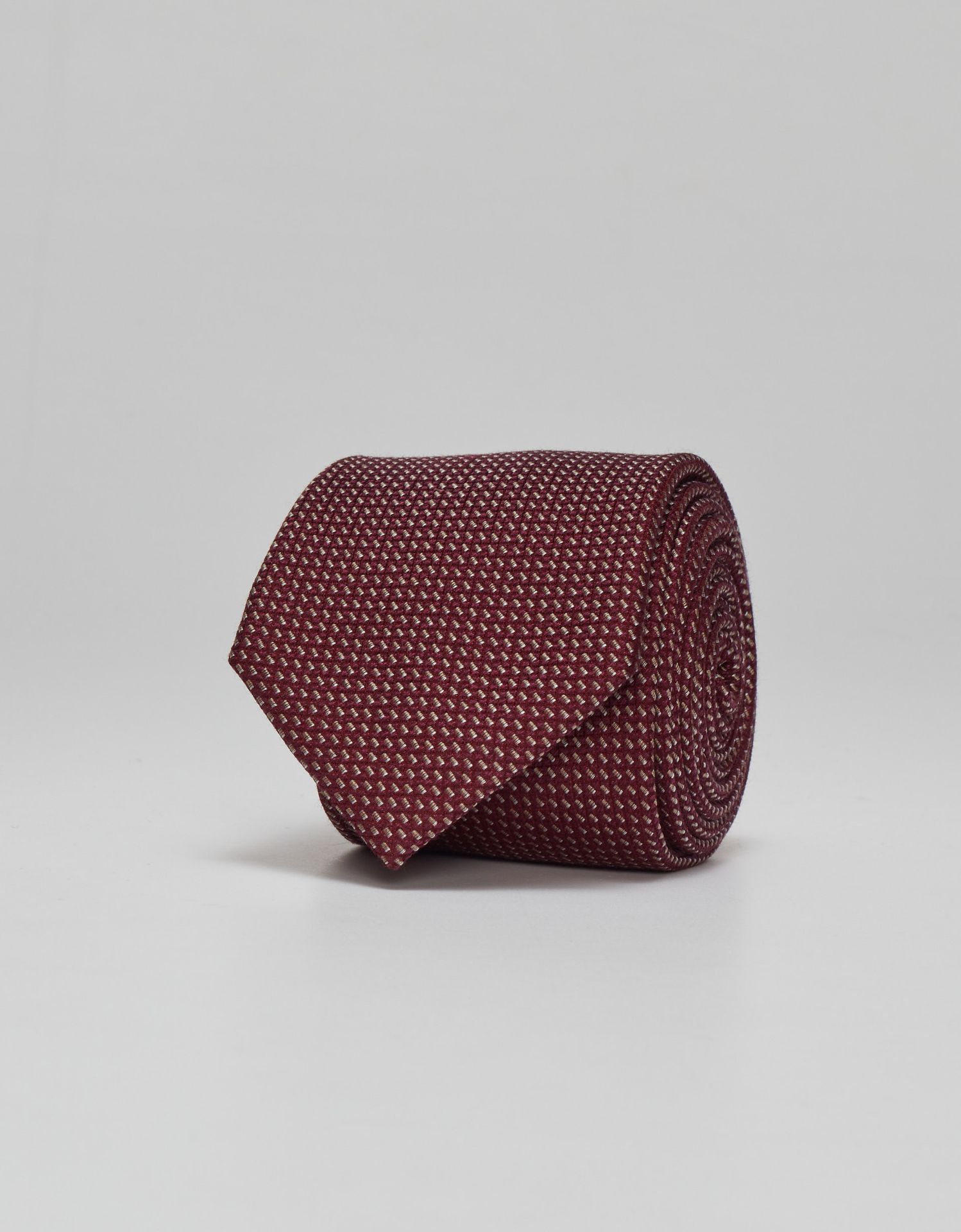 krawat seta&cottone 73 bordo