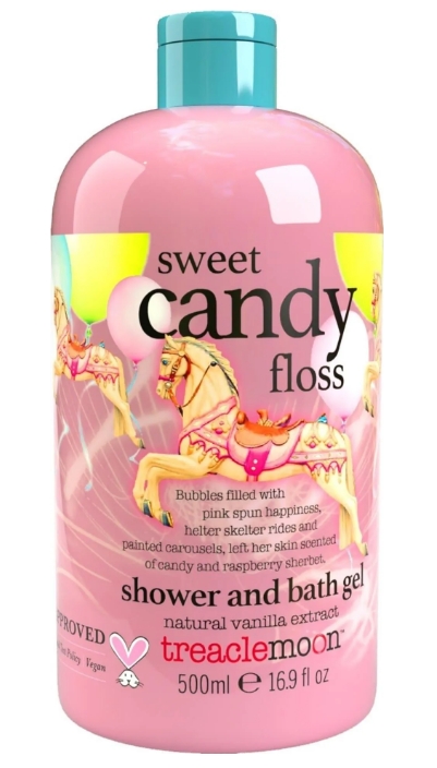 Treaclemoon Żel pod prysznic i płyn do kąpieli Sweet Candy Floss 500 ml