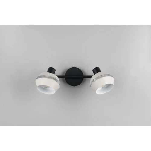 Isla lampa sufitowa (spot) 2xE14 czarna/szara R86362076