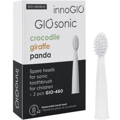 Końcówki do szczoteczek sonicznych INNOGIO GIOsonic (2 szt) Biały