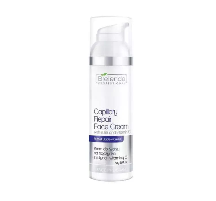Bielenda Professional Krem do twarzy na naczynka z rutyną i witaminą C 50ml