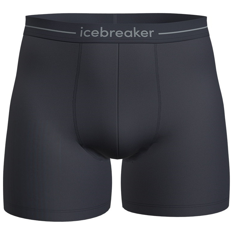 Męskie bokserki Icebreaker Mens Anatomica Boxers Rozmiar: M / Kolor: czarny/niebieski