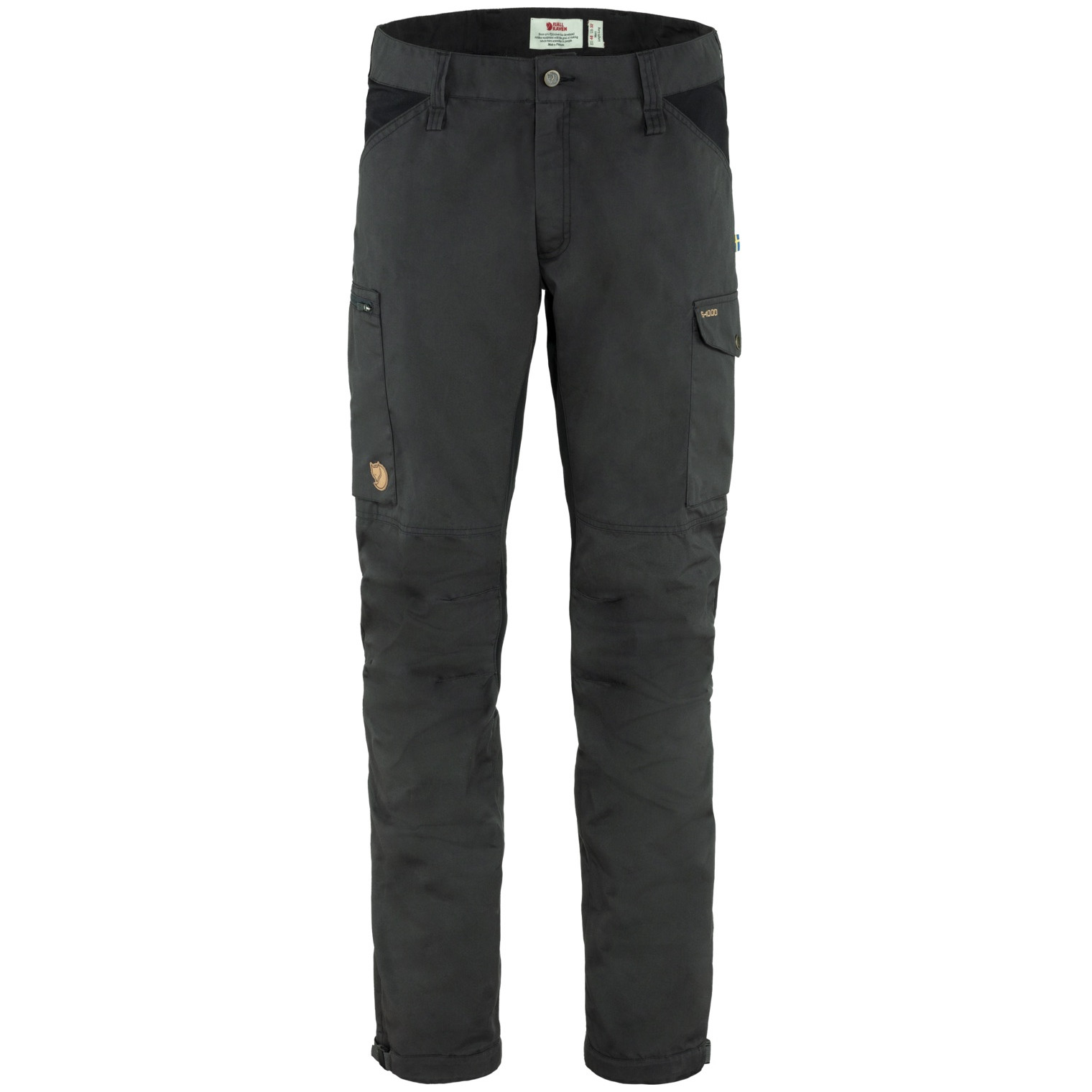 Spodnie męskie Fjällräven Kaipak Trousers Rozmiar: XL / Długość spodni: regular / Kolor: czarny