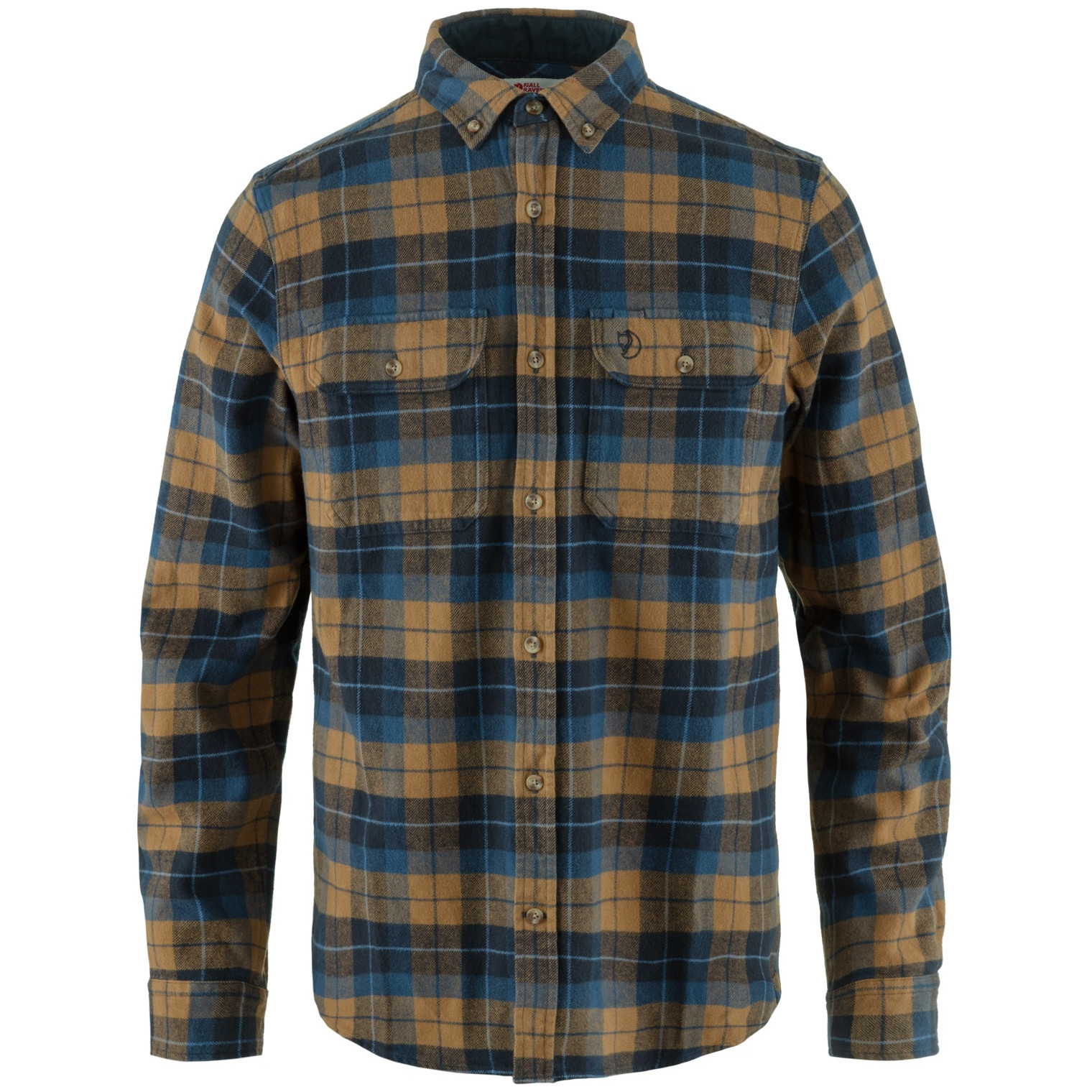Koszula męska Fjällräven Singi Heavy Flannel Shirt M Rozmiar: M / Kolor: niebieski