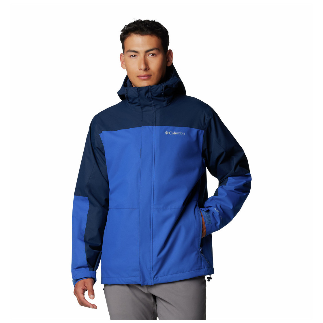 Kurtka męska Columbia Hikebound™ II Interchange Jacket Rozmiar: M / Kolor: niebieski