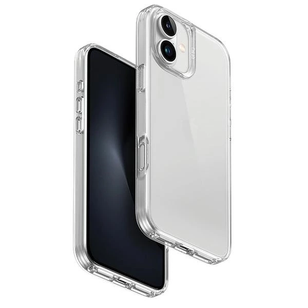 Etui UNIQ Air Fender na iPhone 16 - przezroczyste