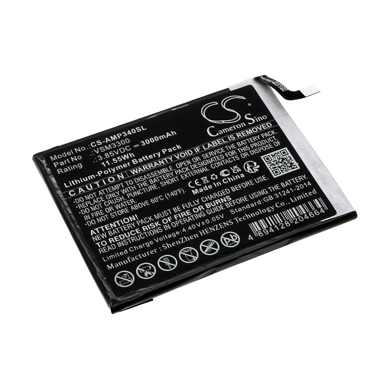 AT&T Maestro Plus / VSM3300 3000mAh 11.55Wh Li-Polymer 3.85V (Cameron Sino)