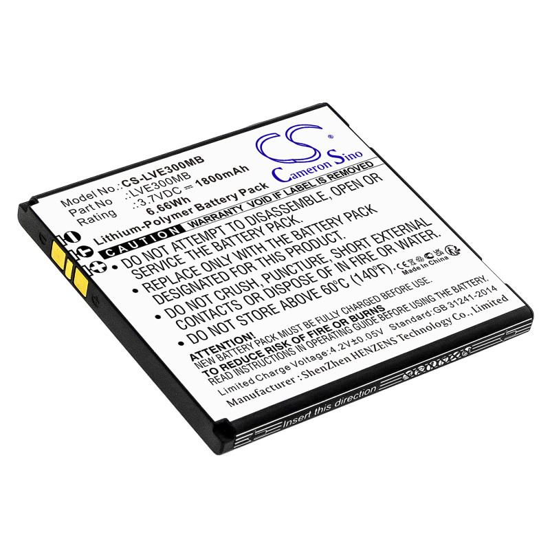 Levana Astra 1800mAh 6.66Wh Li-Polymer 3.7V (Cameron Sino)