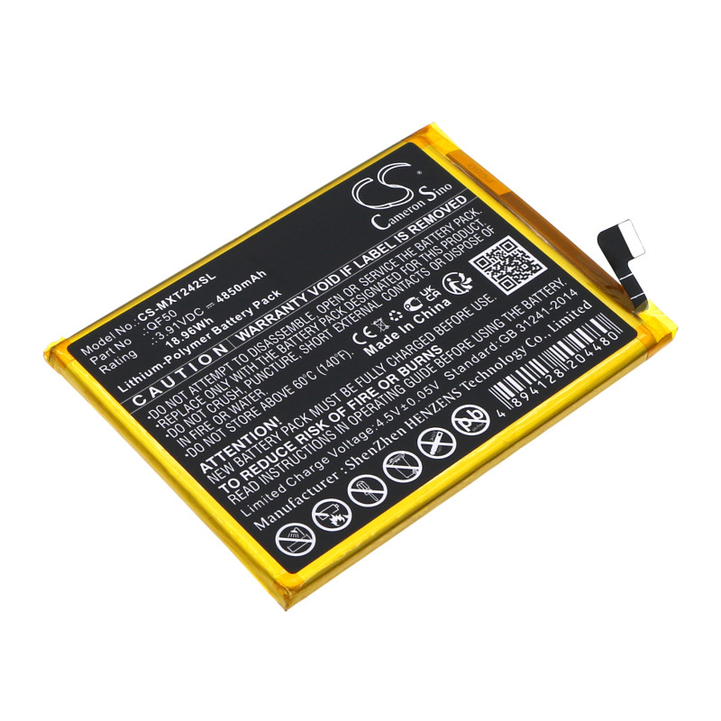 Motorola Moto G04 / QF50 4850mAh 18.96Wh Li-Polymer 3.91V (Cameron Sino)
