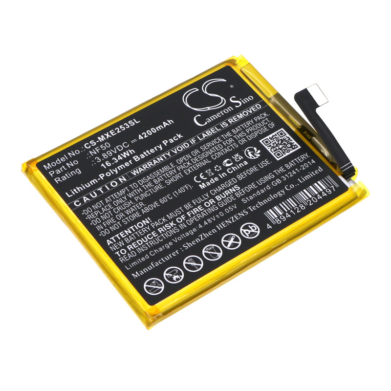 Motorola XT2205-3 / NF50 4200mAh 16.34Wh Li-Polymer 3.89V (Cameron Sino)