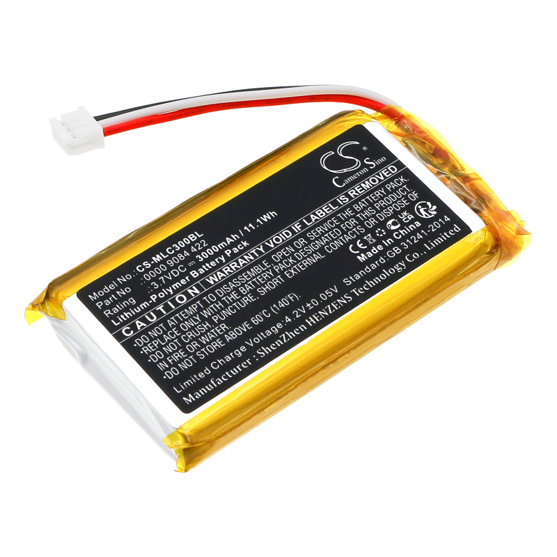 Meil​​ler isar-control 3 / 0000 9084 422 3000mAh 11.1Wh Li-Polymer 3.7V (Cameron Sino)