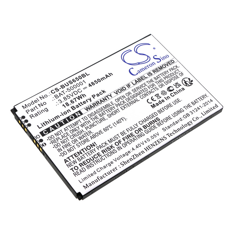BlueBird Pidion SF6510 / BAT-500001 4850mAh 18.67Wh Li-Ion 3.85V (Cameron Sino)