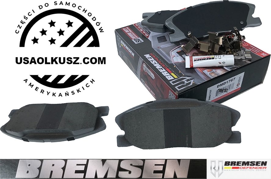 Klocki hamulcowe przednie Dodge Charger Pursuit Police [BR9]