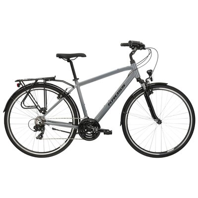 Kross Trans 1.0 28 cali Męski Szaro-czarny 2022