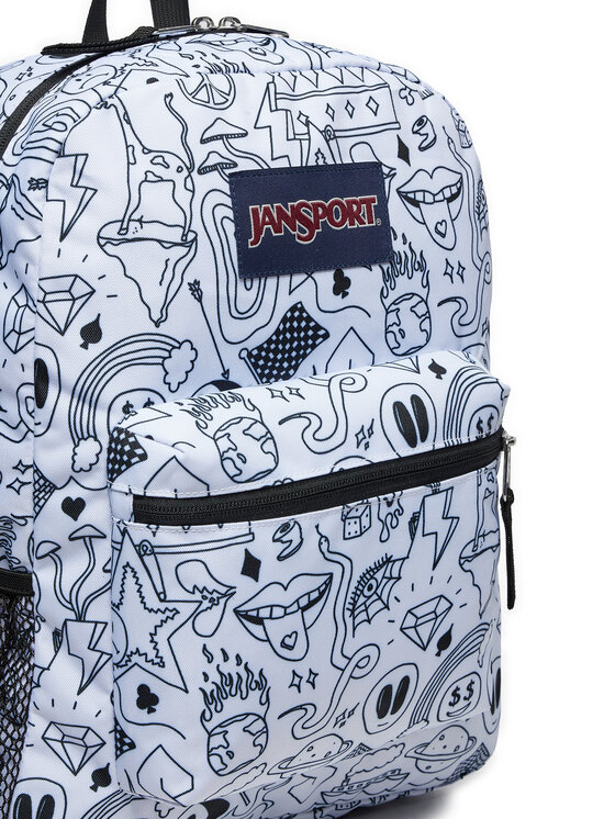 JanSport Plecak Cross Town EK0A5BAI8O8 Biały