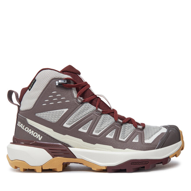 Trekkingi Salomon X Ultra 360 Edge Mid Gore-Tex L47698600 Brązowy