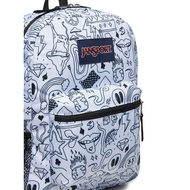 Plecak JanSport Cross Town EK0A5BAI8O8 Biały