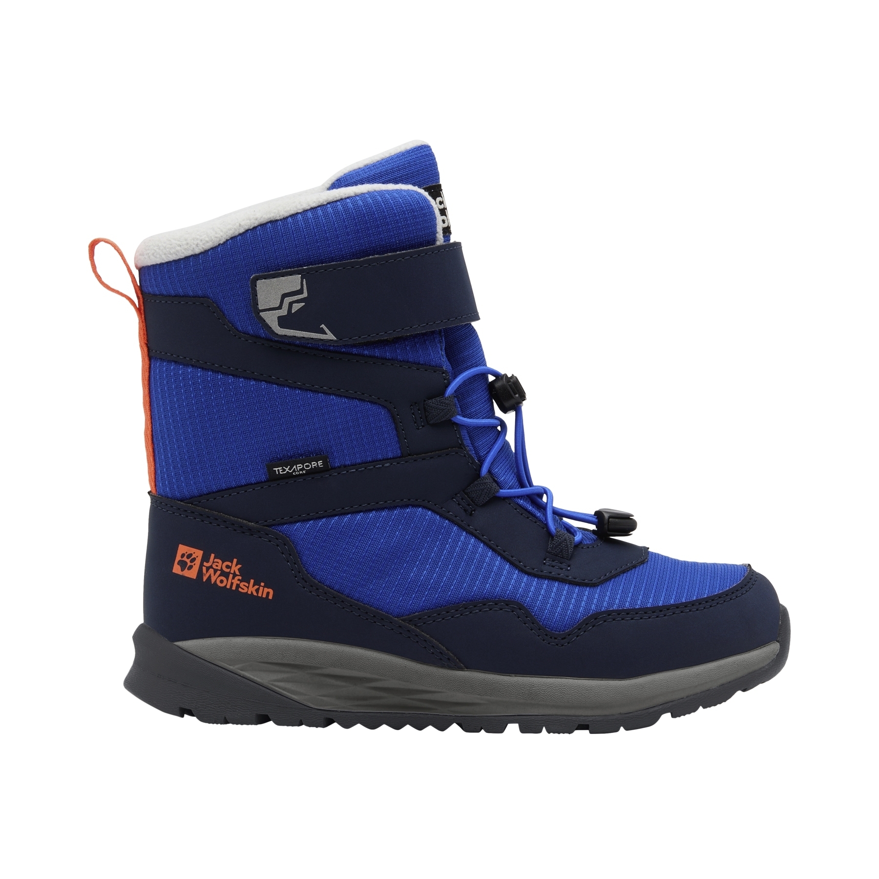Dziecięce buty zimowe Jack Wolfskin POLAR BEAR-B TEXAPORE HIGH VC K crisp cobalt - 26