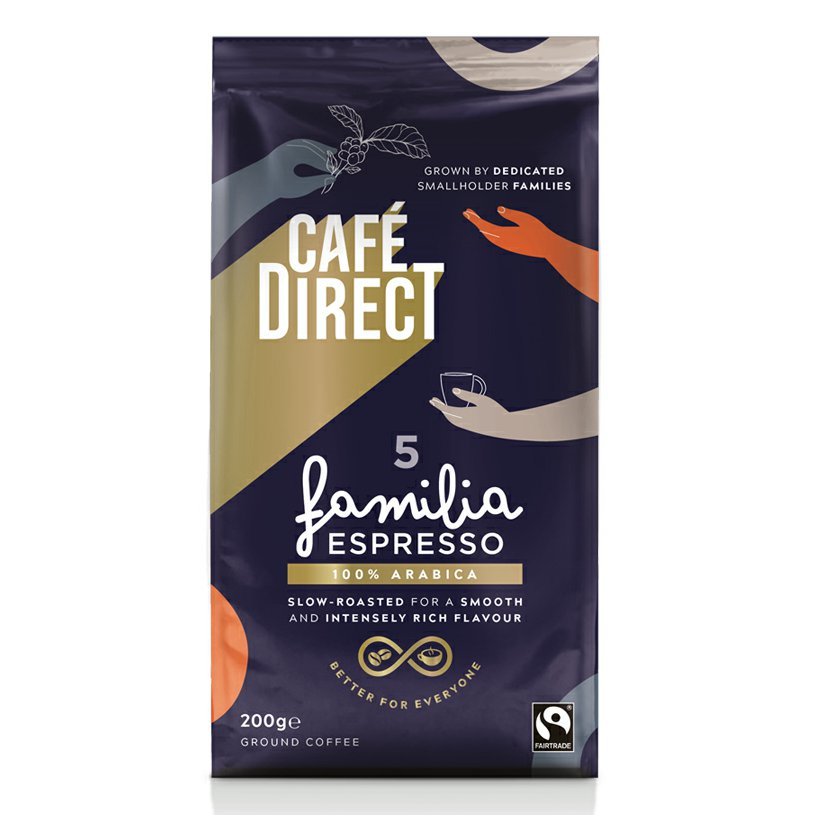 Cafédirect Kawa mielona Familia Espresso SCA 82, 200g