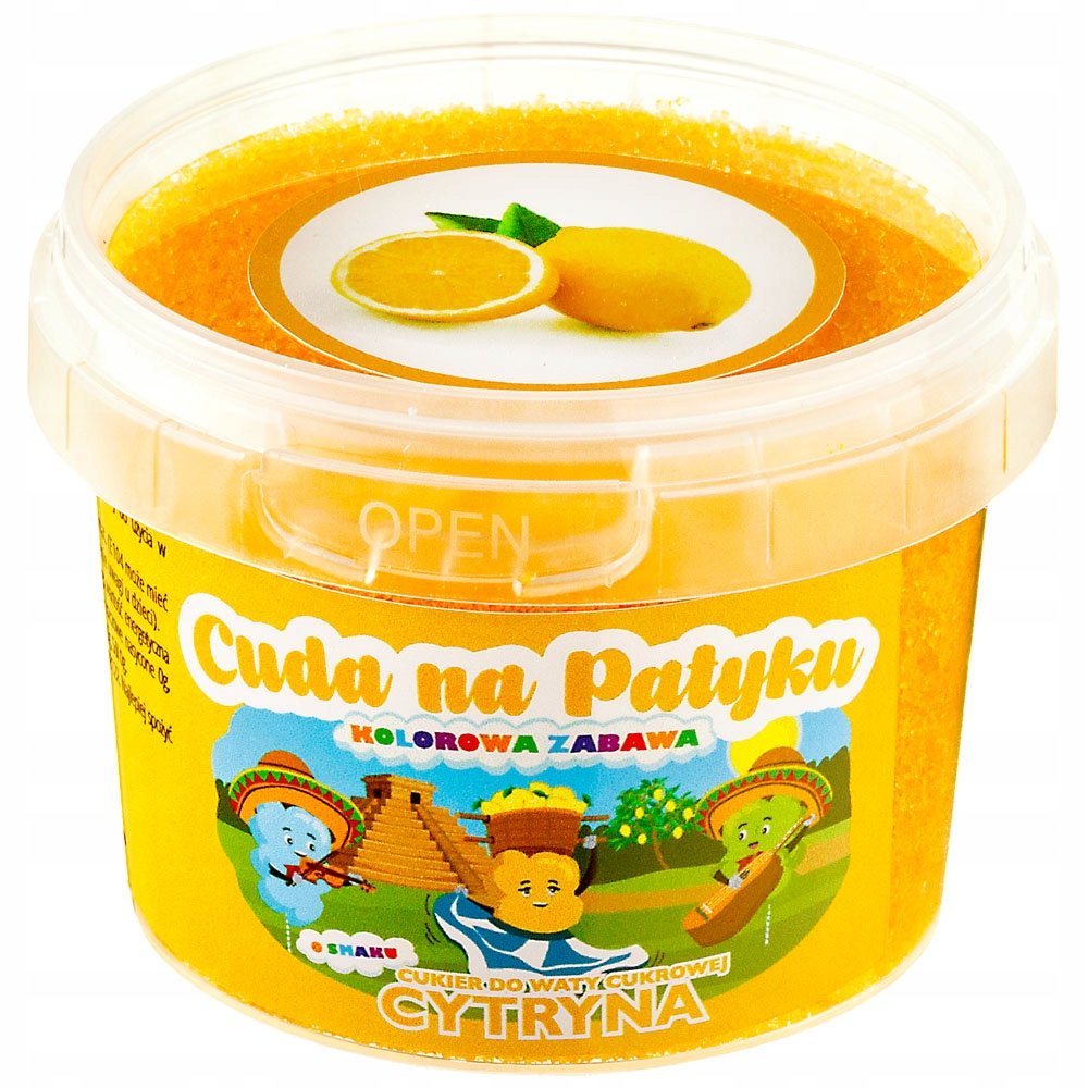 Cukier  CYTRYNA Cytrynowy 100g
