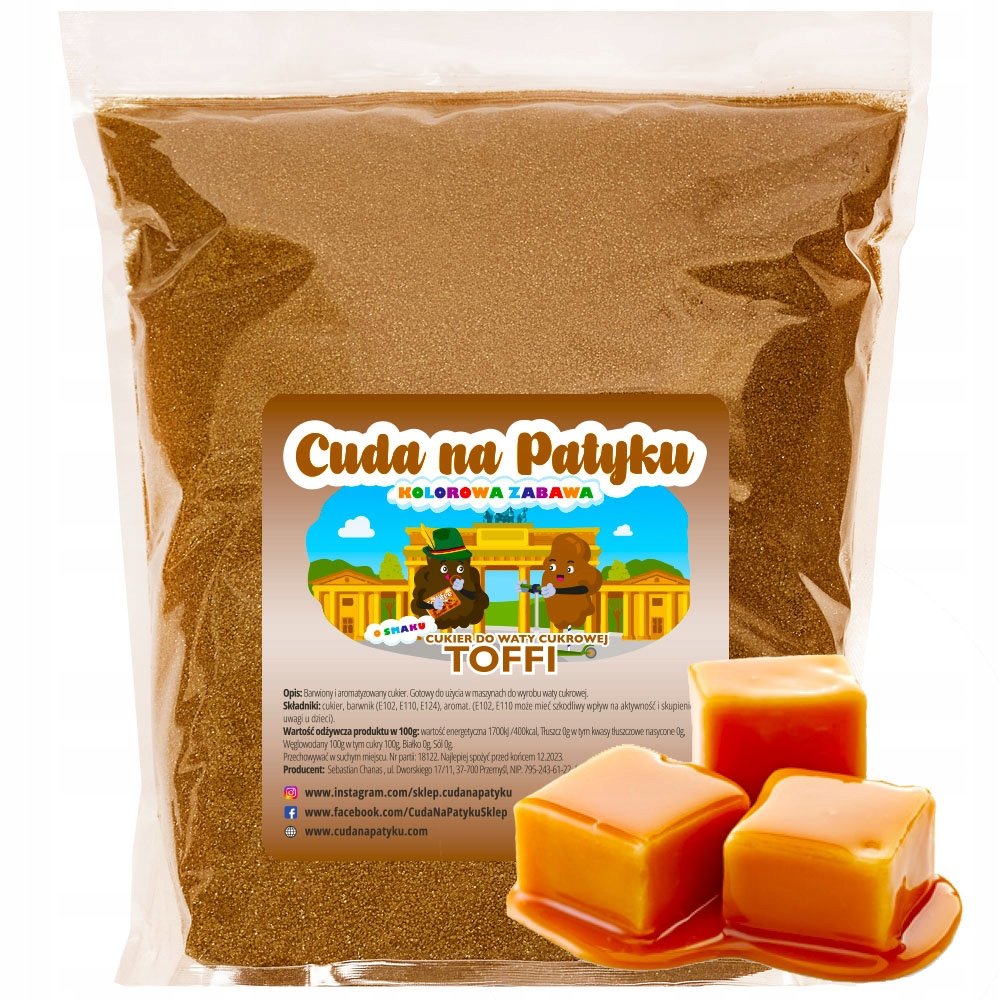 Cukier  TOFFI 1KG