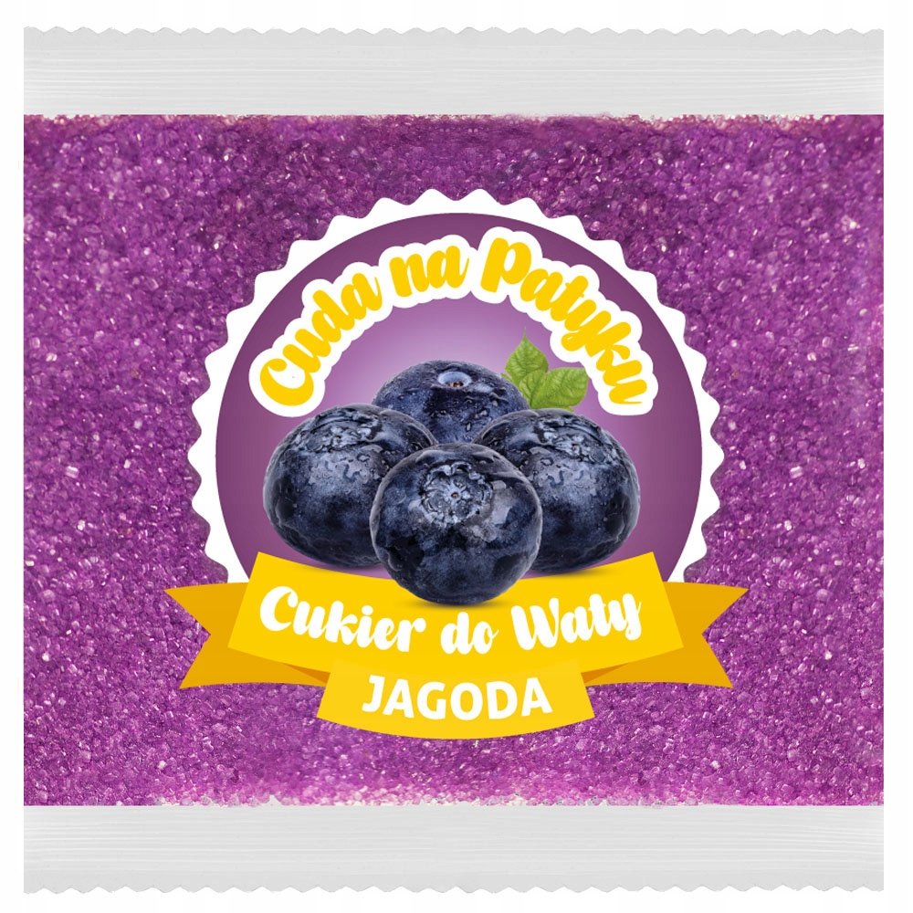Cukier  JAGODA Jagodowy 100g saszetka