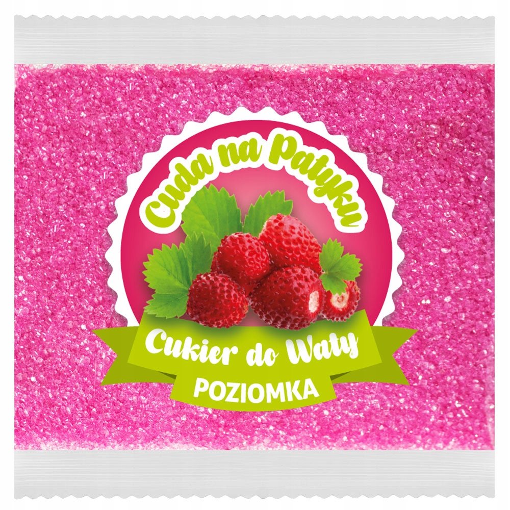 Cukier POZIOMKOWY 100g saszetka
