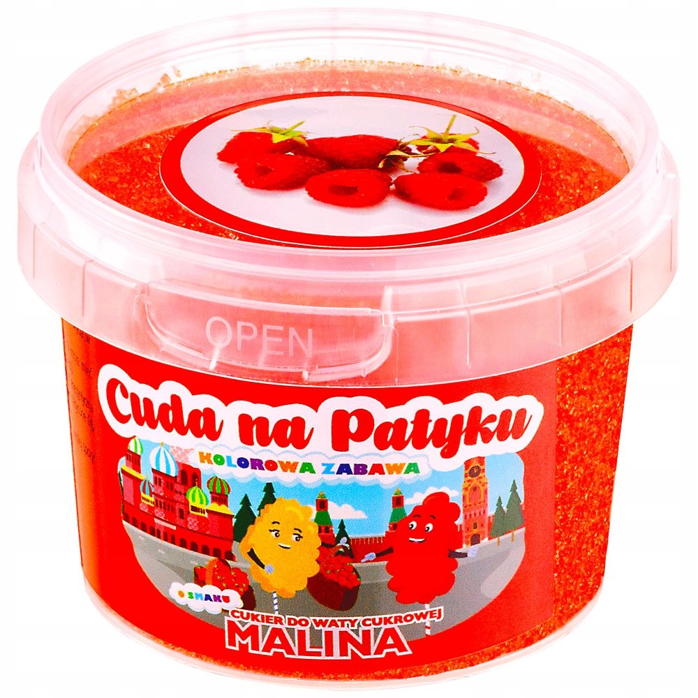 Cukier  MALINA Malinowy 100g