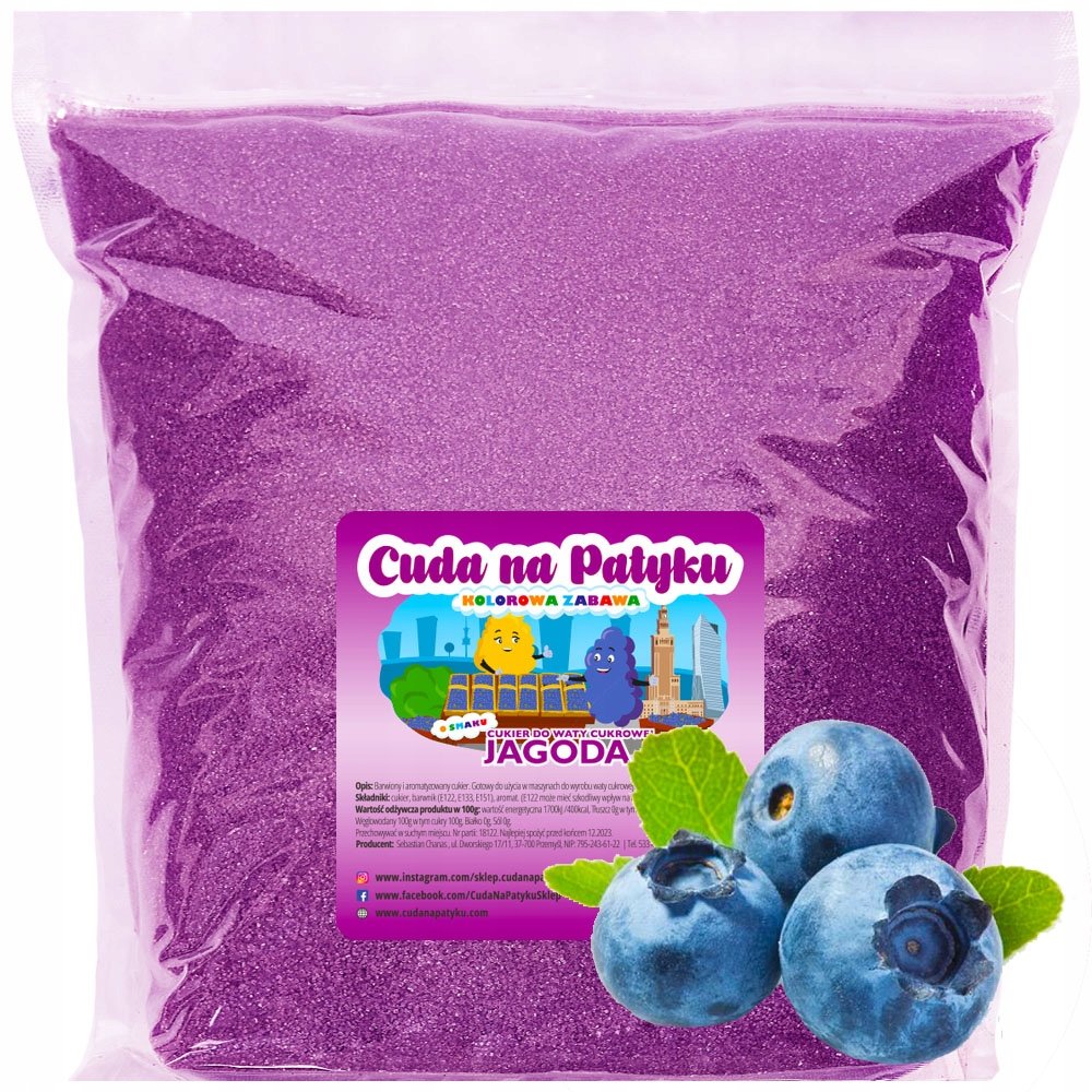 Cukier  JAGODOWY Jagoda 500g