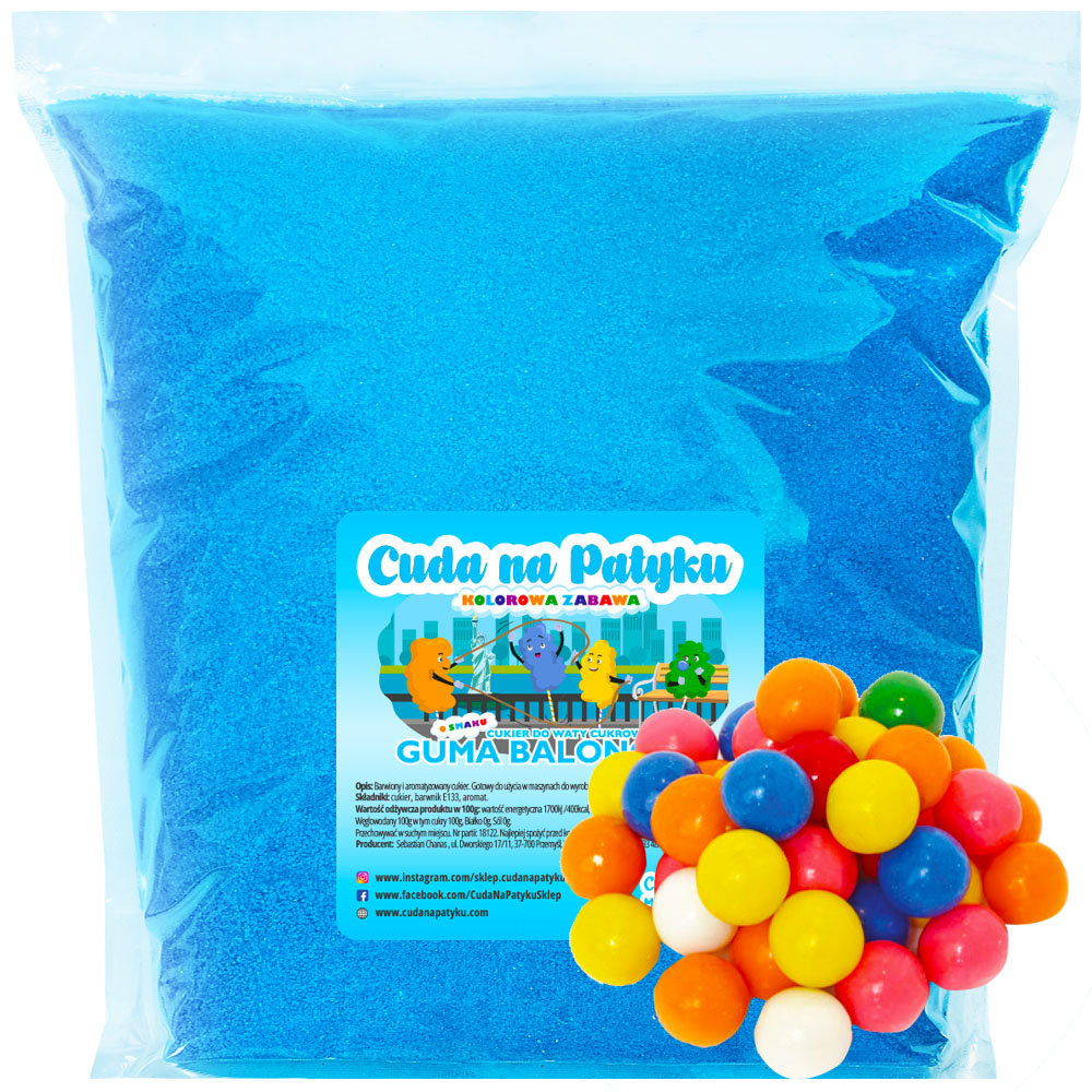 Cukier  GUMA BALONOWA 500g