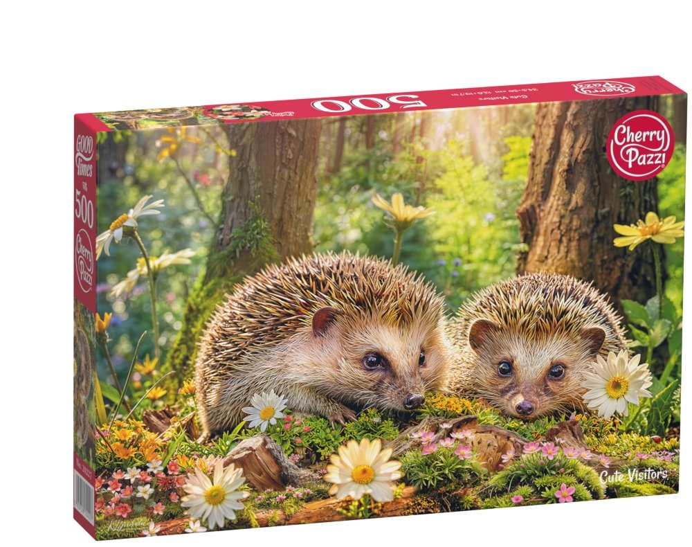 Puzzle 500 CherryPazzi. Cute Visitors 20227