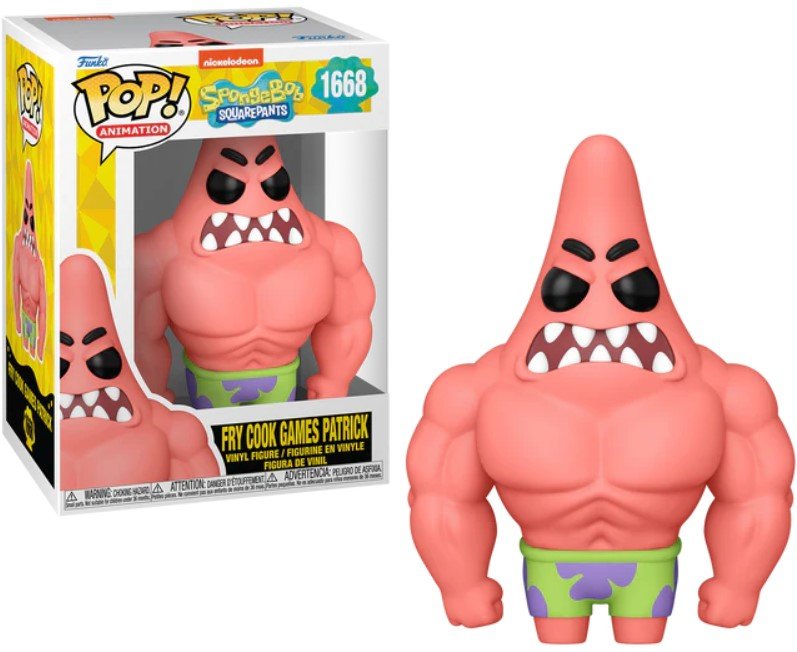 funko pop! spongebob squarepants 1668 patrick with muscles figurka