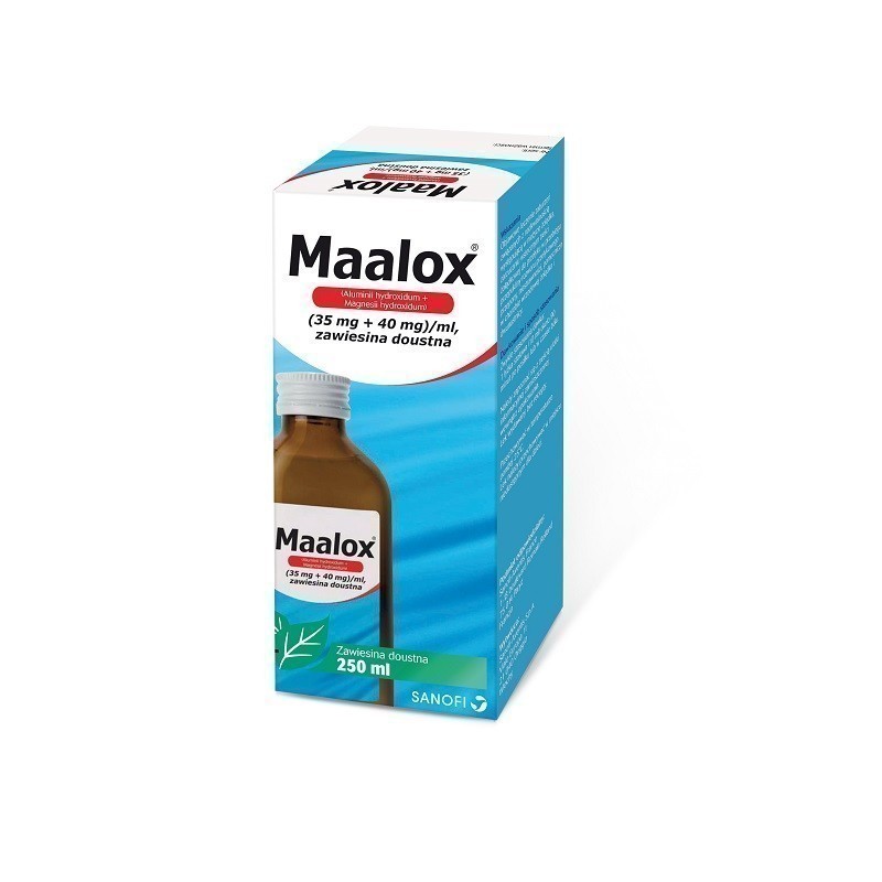 Rhone-Poulenc Maalox zawiesina 250 ml