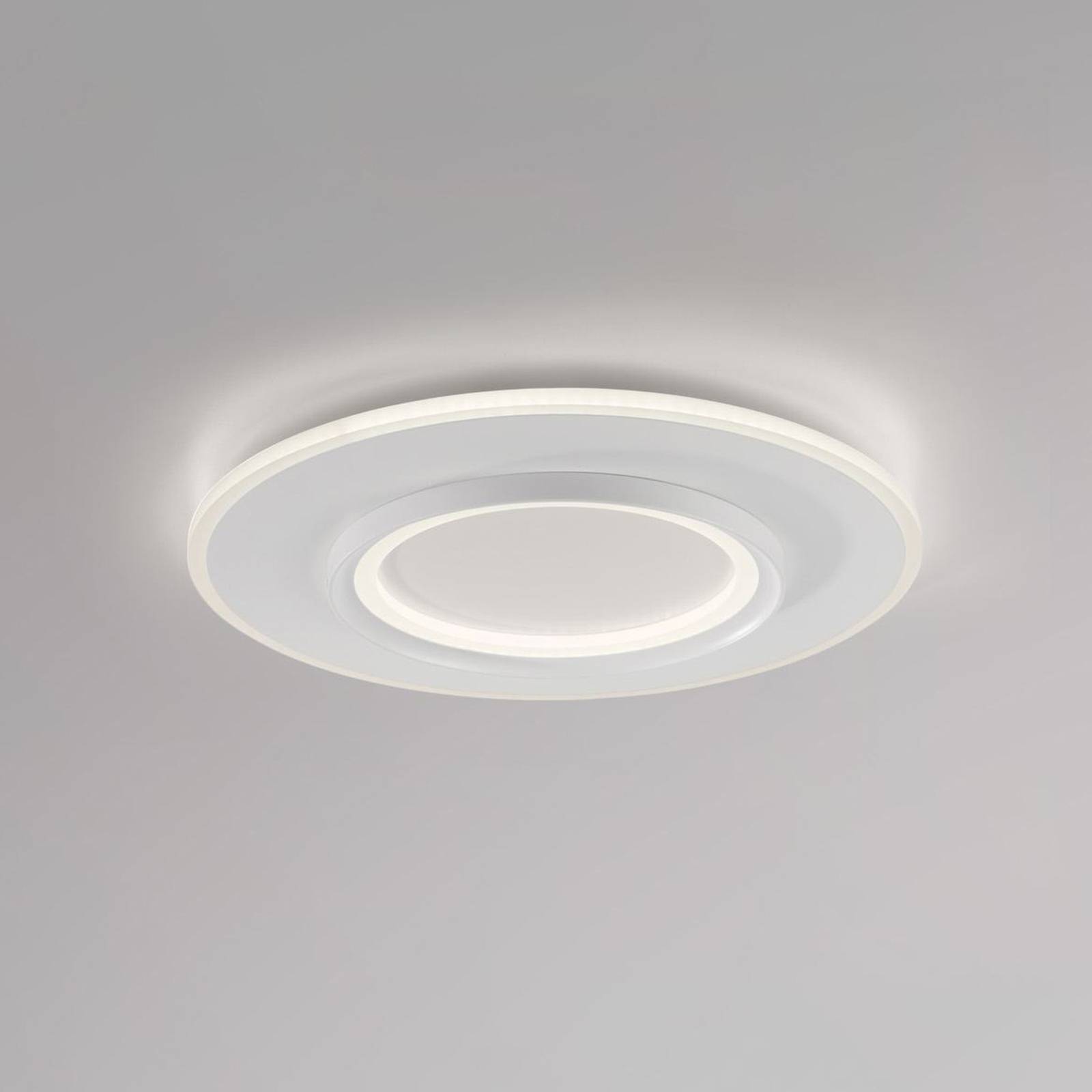 Q-Smart-Home Paul Neuhaus Inteligentna lampa sufitowa LED Q-Kalina, biała, Ø 50 cm