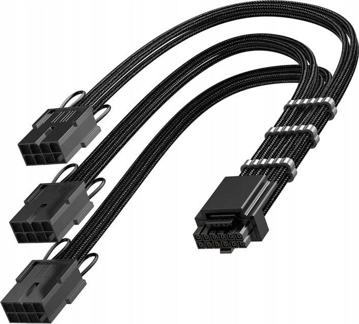 AsiaHorse Adapter przejściówka Przedłużacz 8 PIN 12VHPWR 600W 16 AWG AsiaHorse
