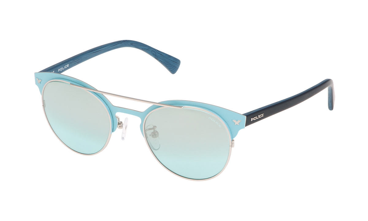 Okulary POLICE S895051W03X. Okulary przeciwsłoneczne, Kolor zielony. Kobieta.