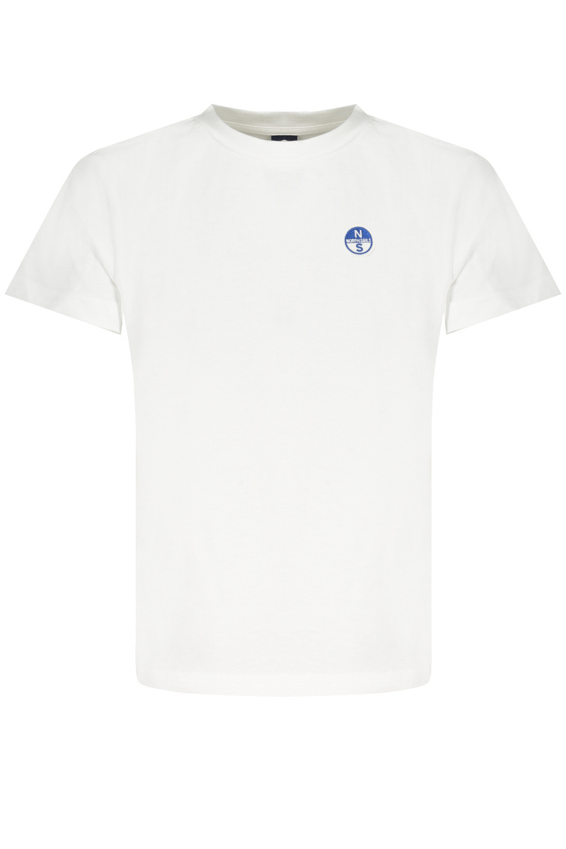 BIAŁY T-SHIRT DLA DZIECI Z KRÓTKIM RĘKAWEM NORTH SAILS