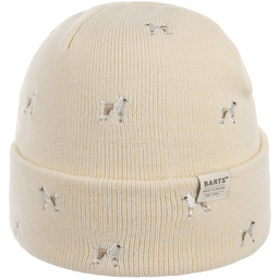 Czapka Beanie Vinson Poodle by Barts, kremowobiały, One Size