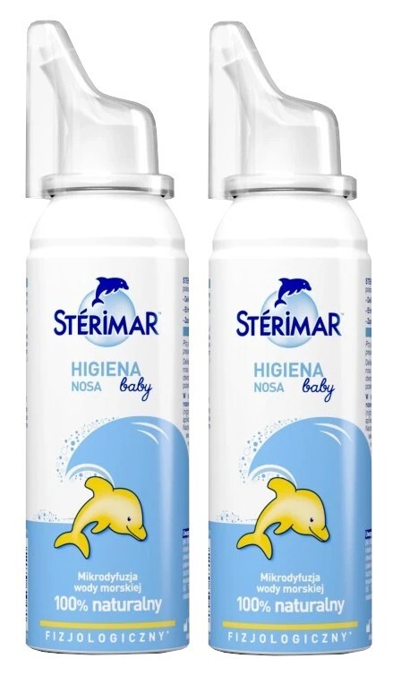 STERIMAR Baby woda morska do oczyszczania nosa dla dzieci, 100 ml