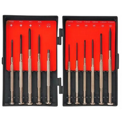 Top Tools wkrętaki precyzyjne, komplet 11 sztuk, 39D194