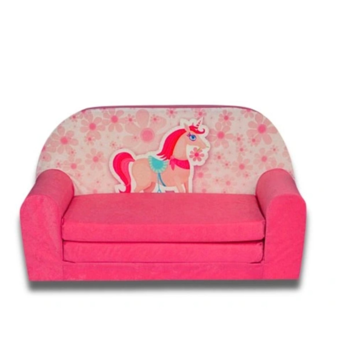 SOFKA DZIECIĘCA ROZKŁADANA SKŁADANA PIANKOWA KANAPA SOFA ŁÓŻKO PREZENT