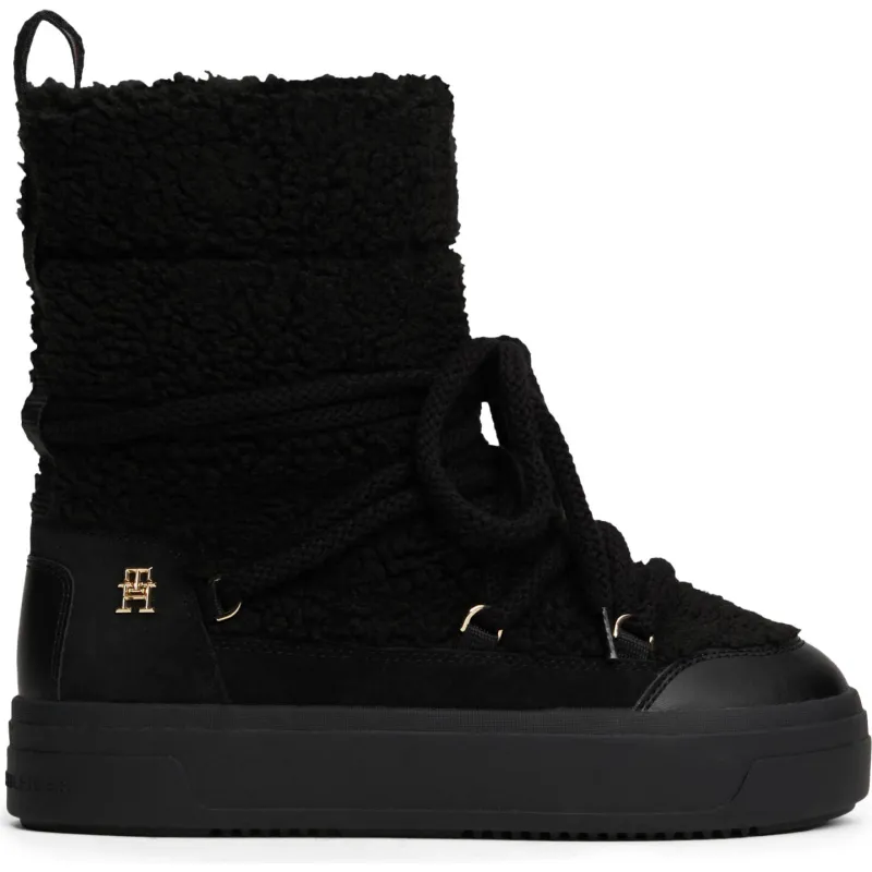 Tommy Hilfiger Ocieplane śniegowce shearling