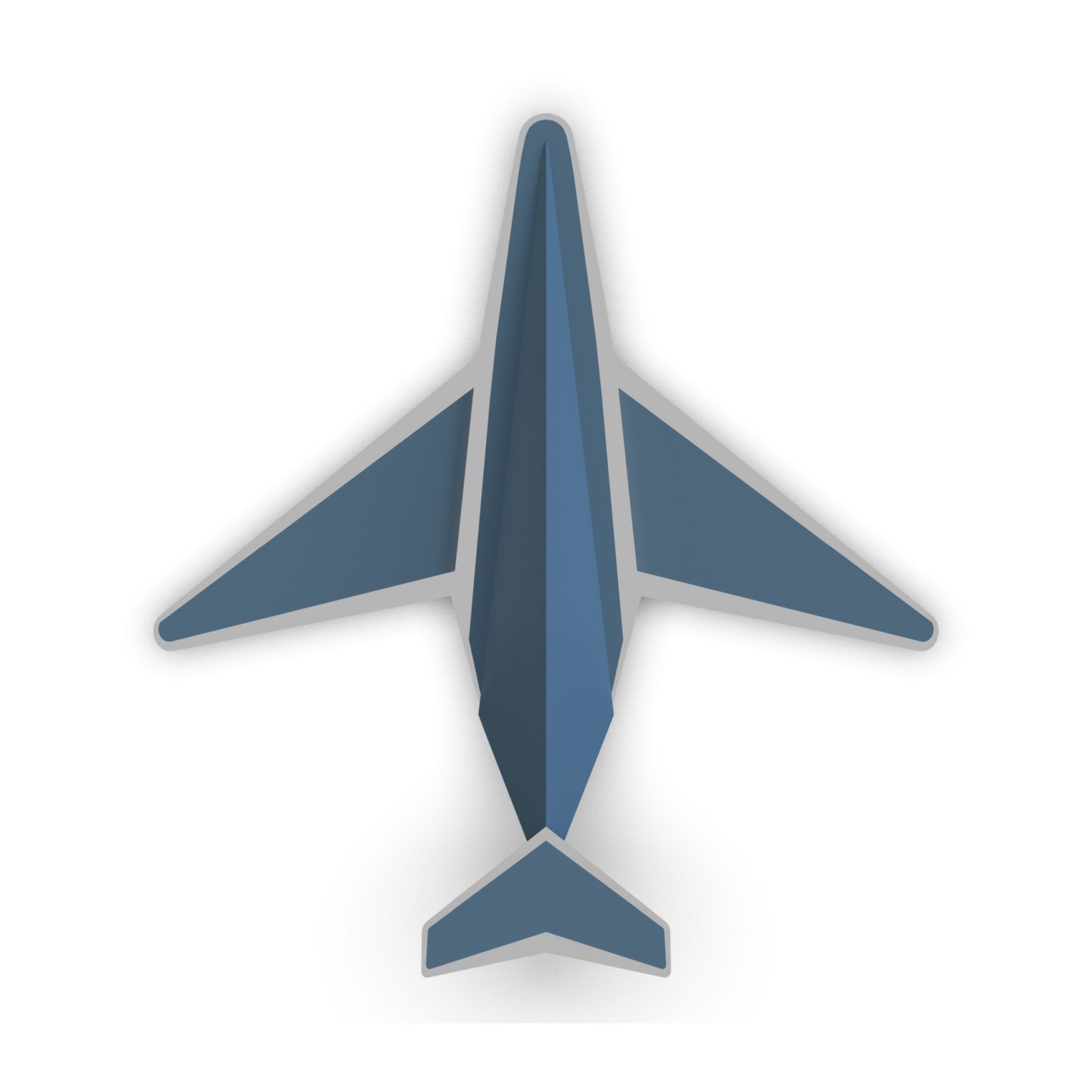 Ledowy kinkiet dziecięcy, niebieski samolot MX3140-1-3XCT z serii SKY