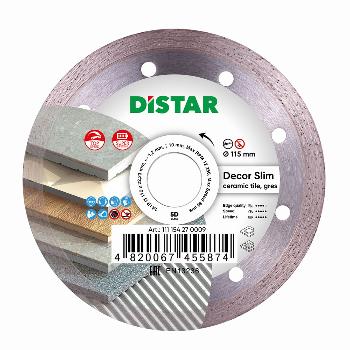 Distar 115x22,23 Decor Slim 11115427009