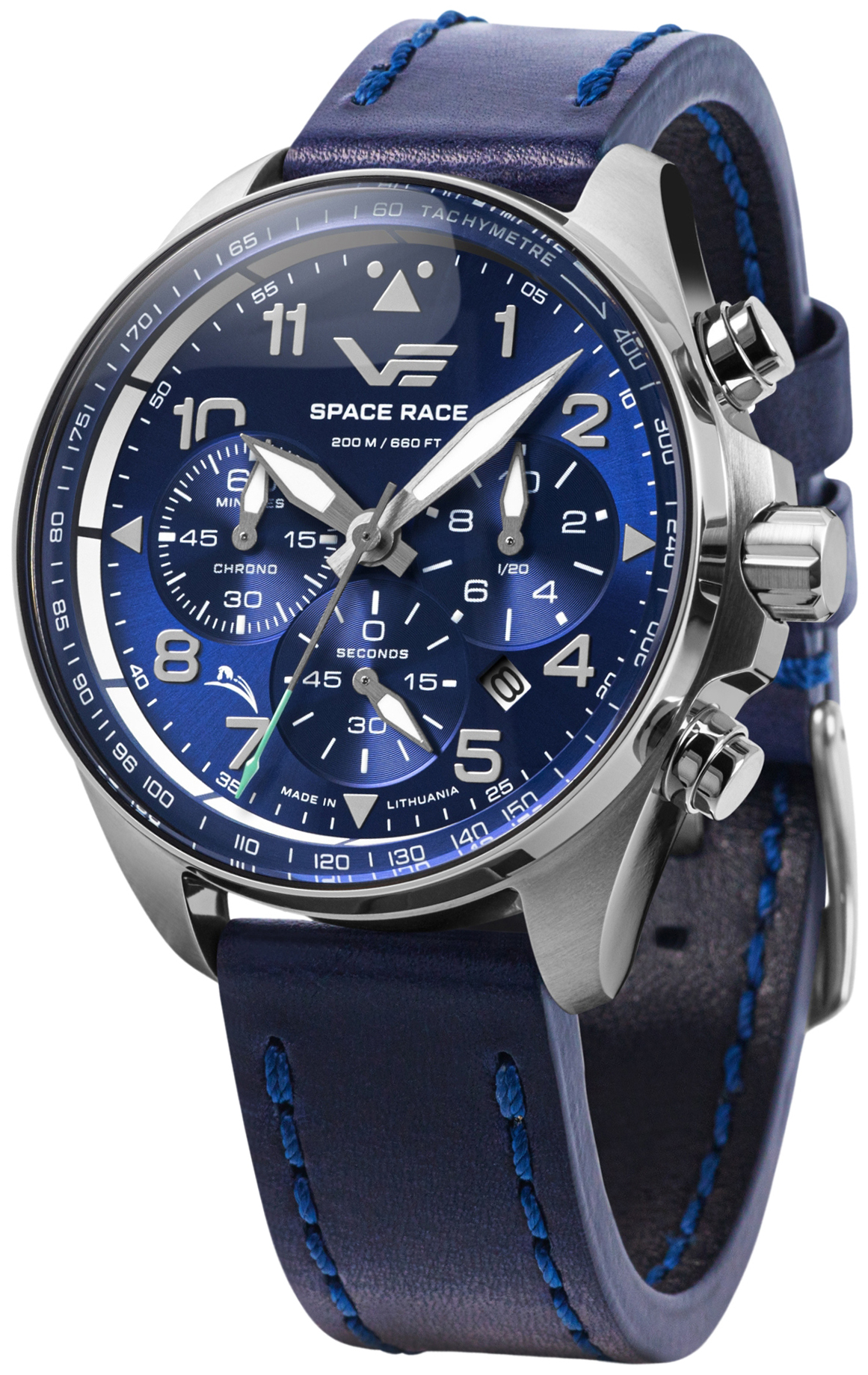 Zegarek Vostok Europe 6S20-325A742 Space Race Blue Chrono