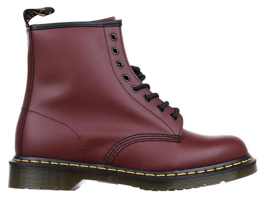 Dr. Martens, Martensy damskie, Cherry Red Smooth, 1460- 11822600, rozmiar 42