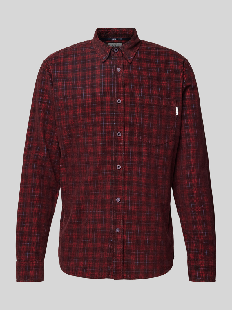 Koszula casualowa o kroju regular fit z kołnierzykiem typu button down model ‘Marel’