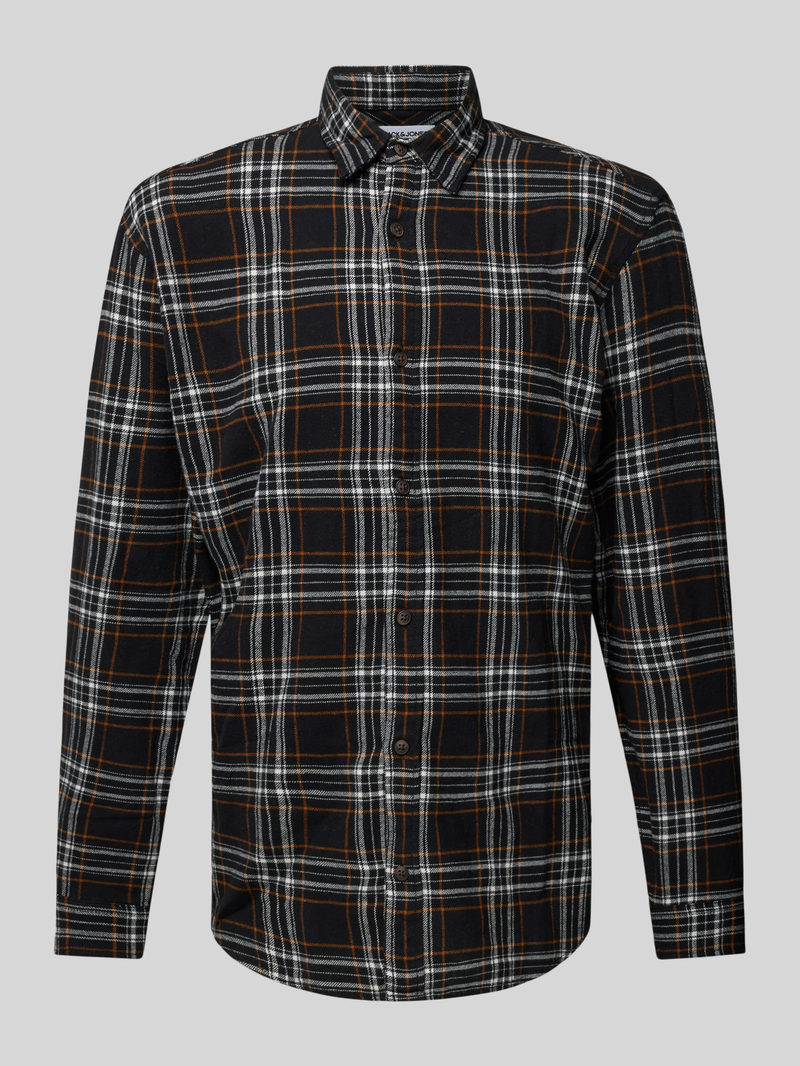 Koszula casualowa o kroju regular fit z kołnierzykiem typu kent model ‘JOSHUA’