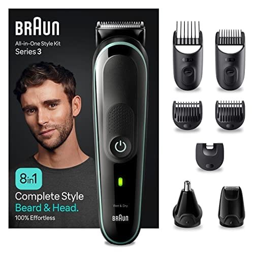 Braun Mgk3441 4210201446910 Golarka Czarny/Zielony 26.2 X