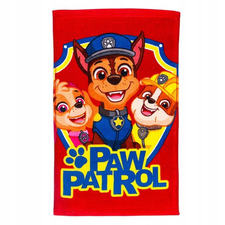 PAW PATROL PSI RĘCZNICZEK RĘCZNIK MAŁY DO RĄK 30 X 50 DO PRZEDSZKOLA COTTON